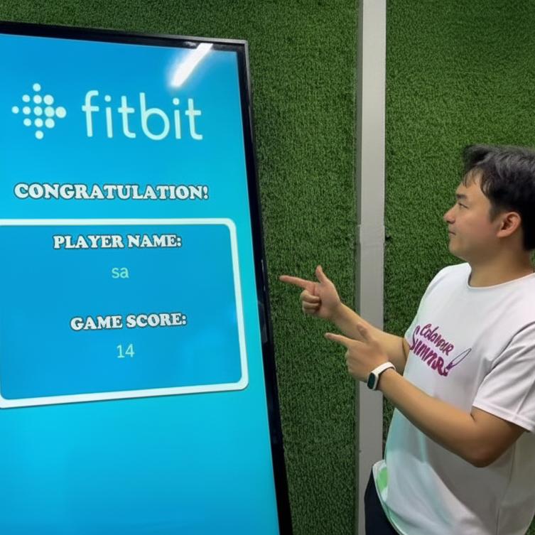 Interactive Reflex Basketball Game rental for Dubai events, featuring digital scoring and high-speed targets for corporate activations